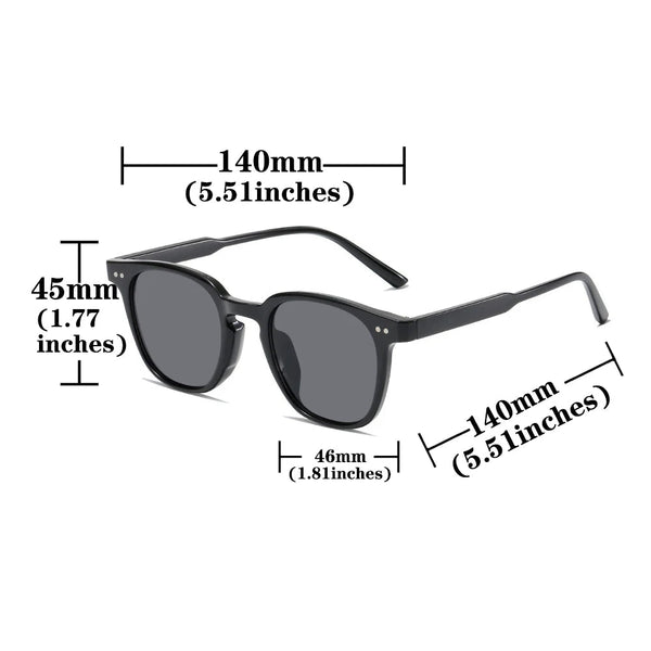 Trending sunglasses in 2024 - popular shape with colour tinted lenses Unisex men women DCL