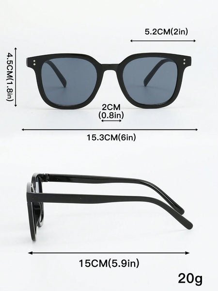 Customized-Tinted Coloured Geometric Sunglasses Black Friday Special