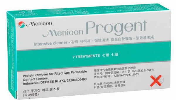 Menicon Progent Contact Lens Cleaner