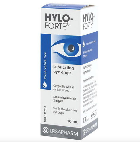 HYLO-FORTE 2mg/mL 10mL Preservative Free eye drops