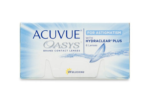 Acuvue Oasys for Astigmatism Fortnightly (6 lenses per box)