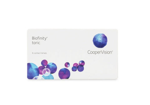 Biofinity Toric 6 Contact Lenses Monthly Coopervision